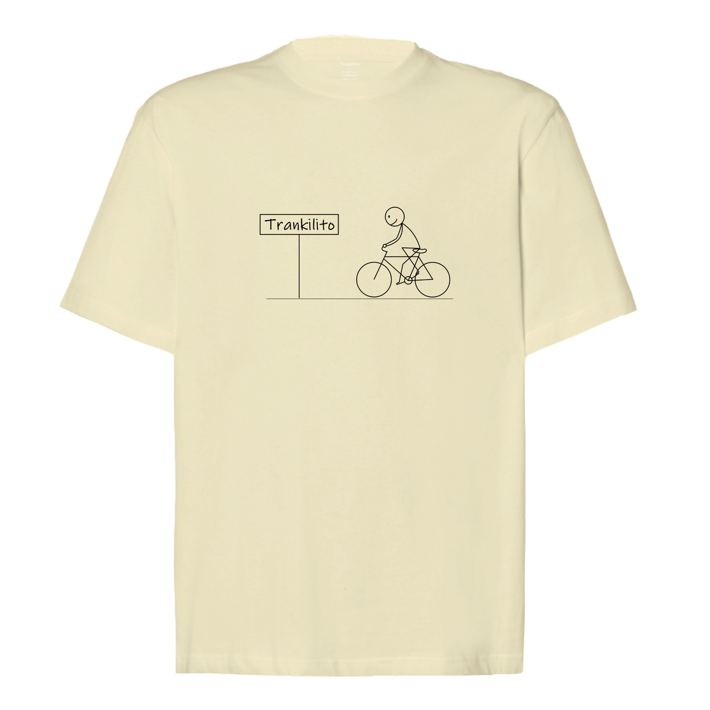 Camiseta Oversized Trankilito Sobre Ruedas