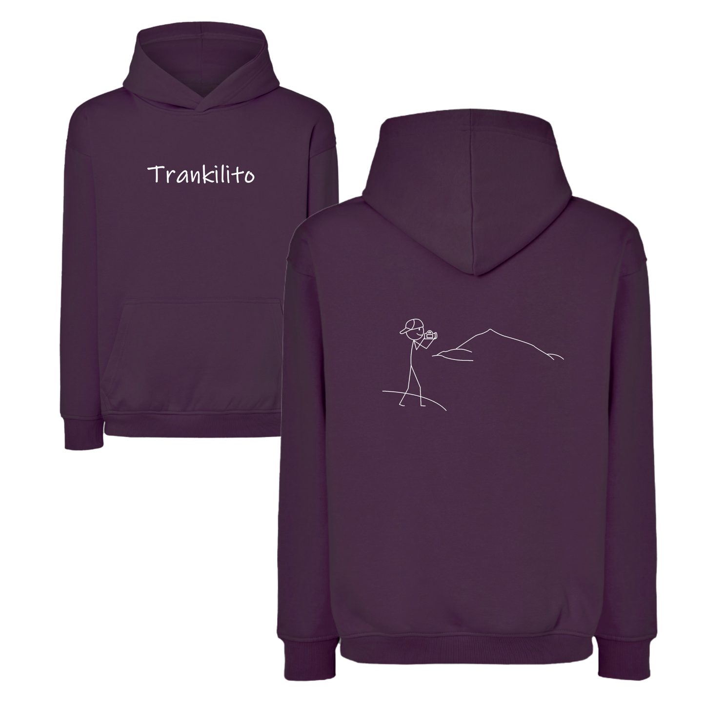 Sudadera Trankilito Fotógrafo - Oversized