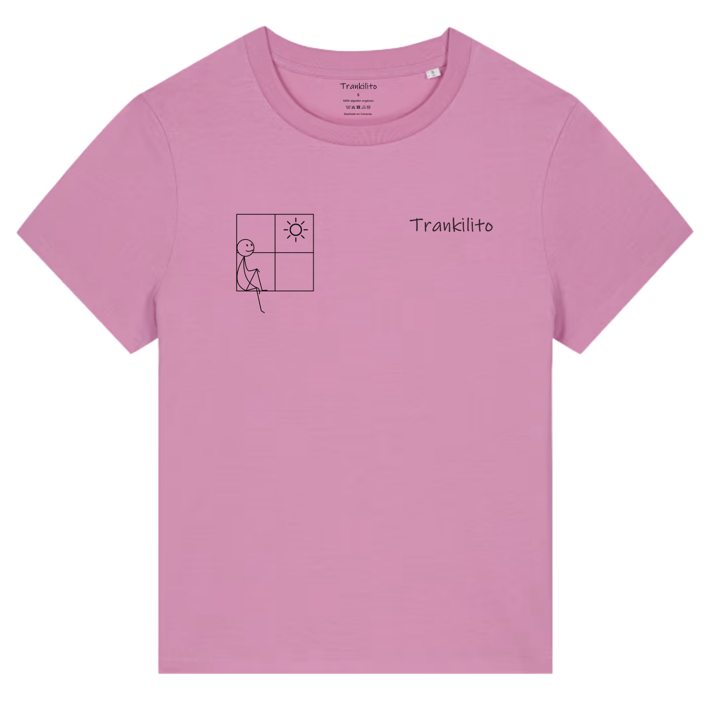 Trankilito T-shirt | Large White Logo