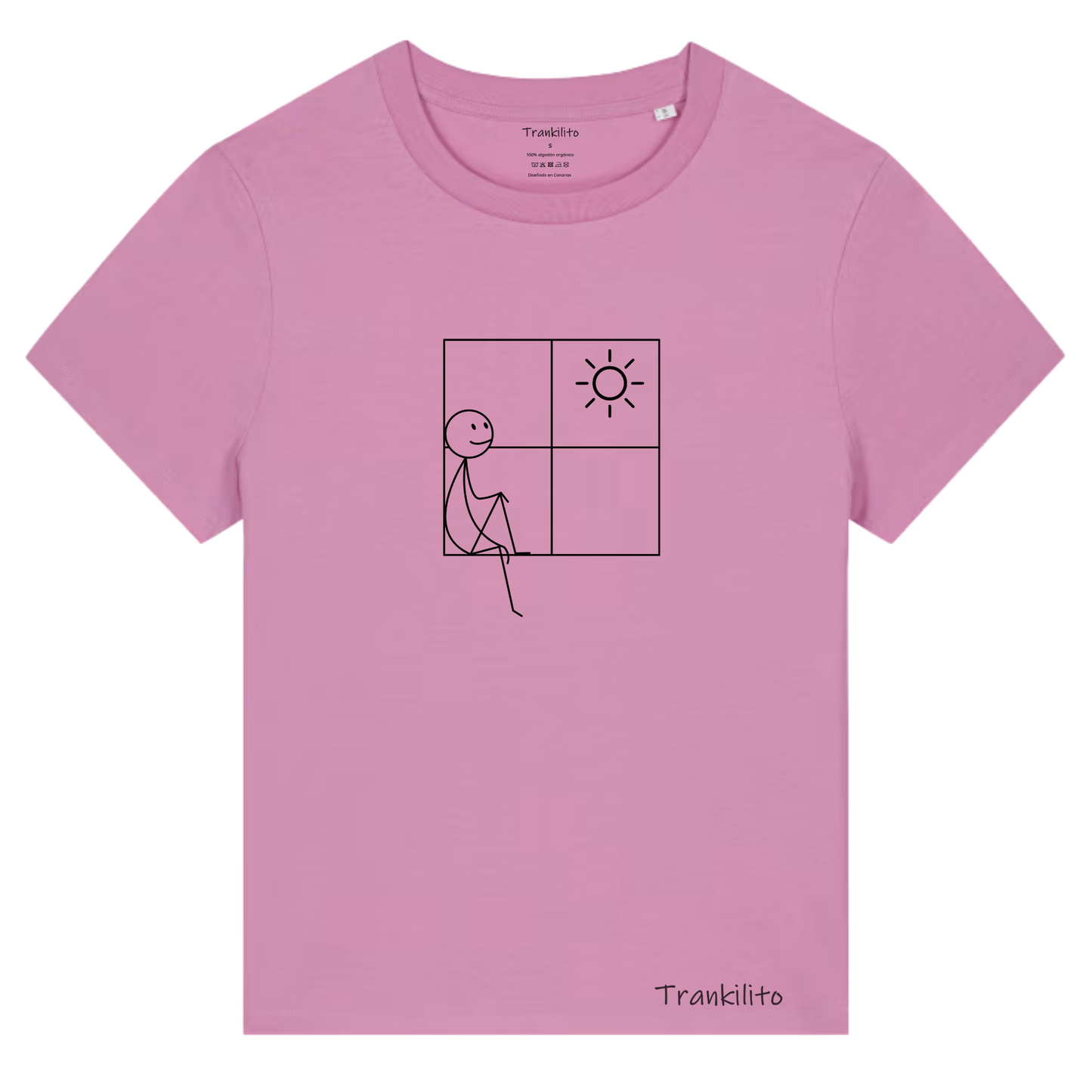 Camiseta Trankilito sentado | Mujer | Orgánico