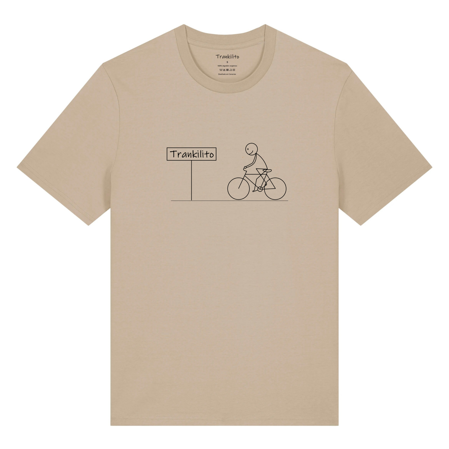 Trankilito T-shirt | Large White Logo