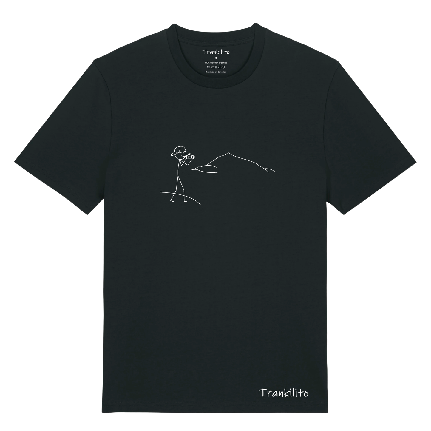 Camiseta Trankilito fotógrafo | Hombre | Orgánico