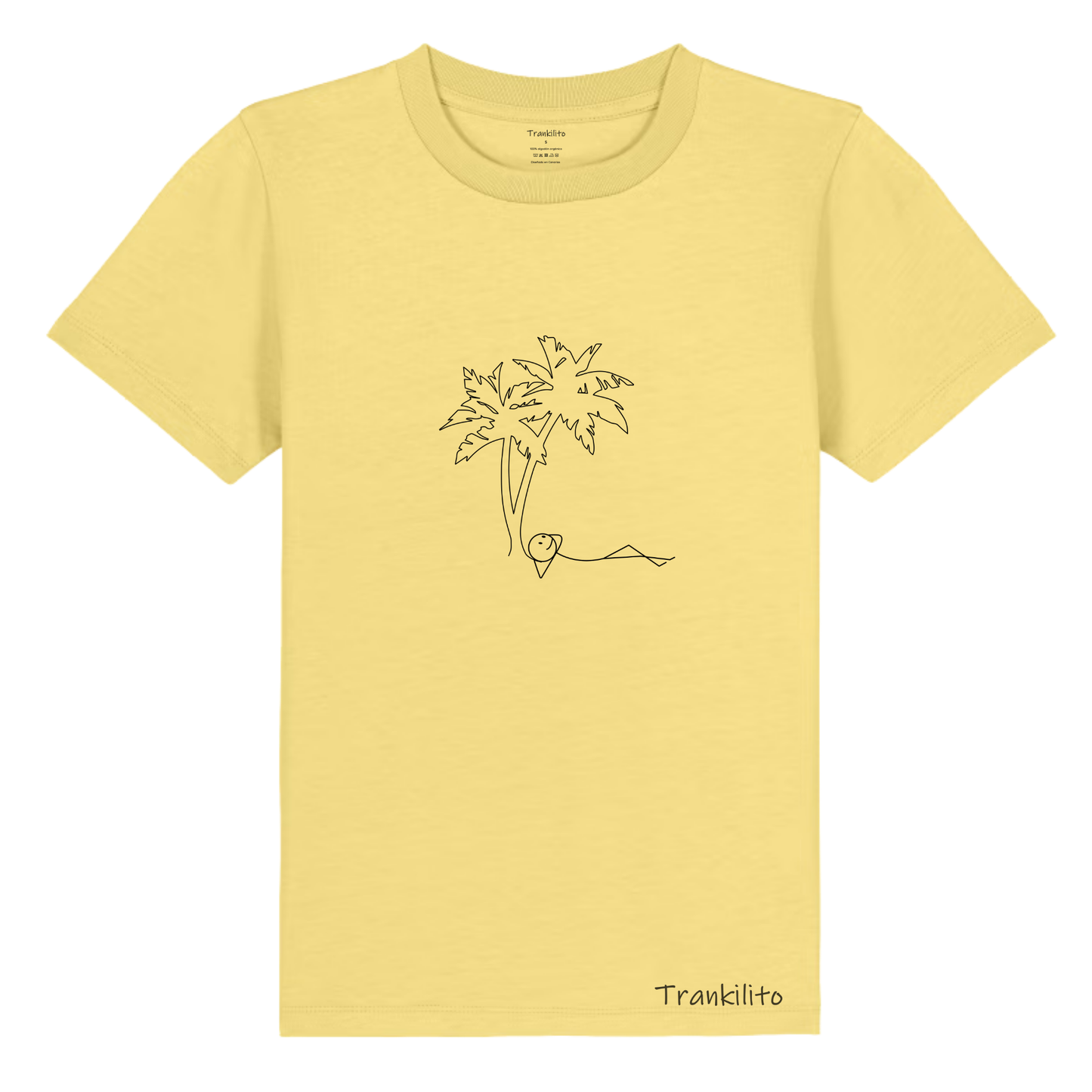 Camiseta Trankilito a la sombra | Niños | Orgánico