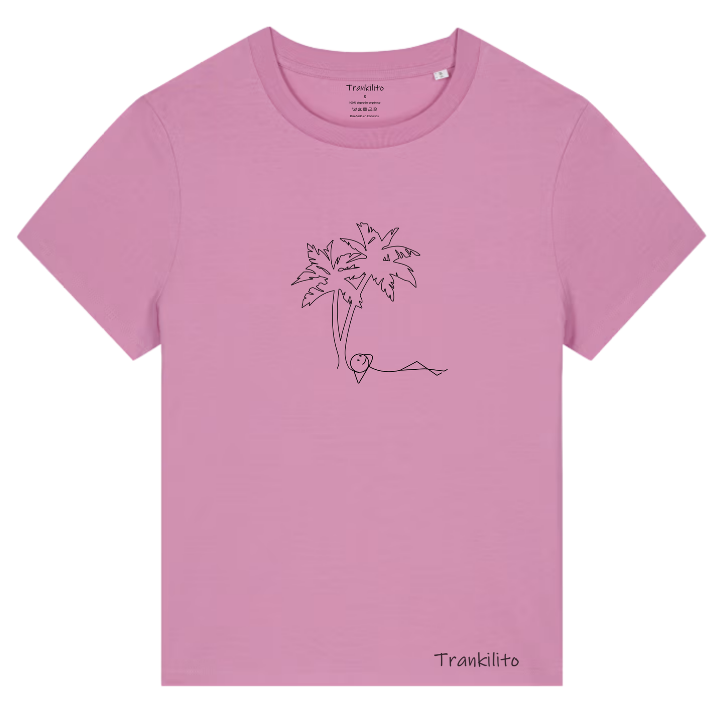 Trankilito T-shirt | Large White Logo