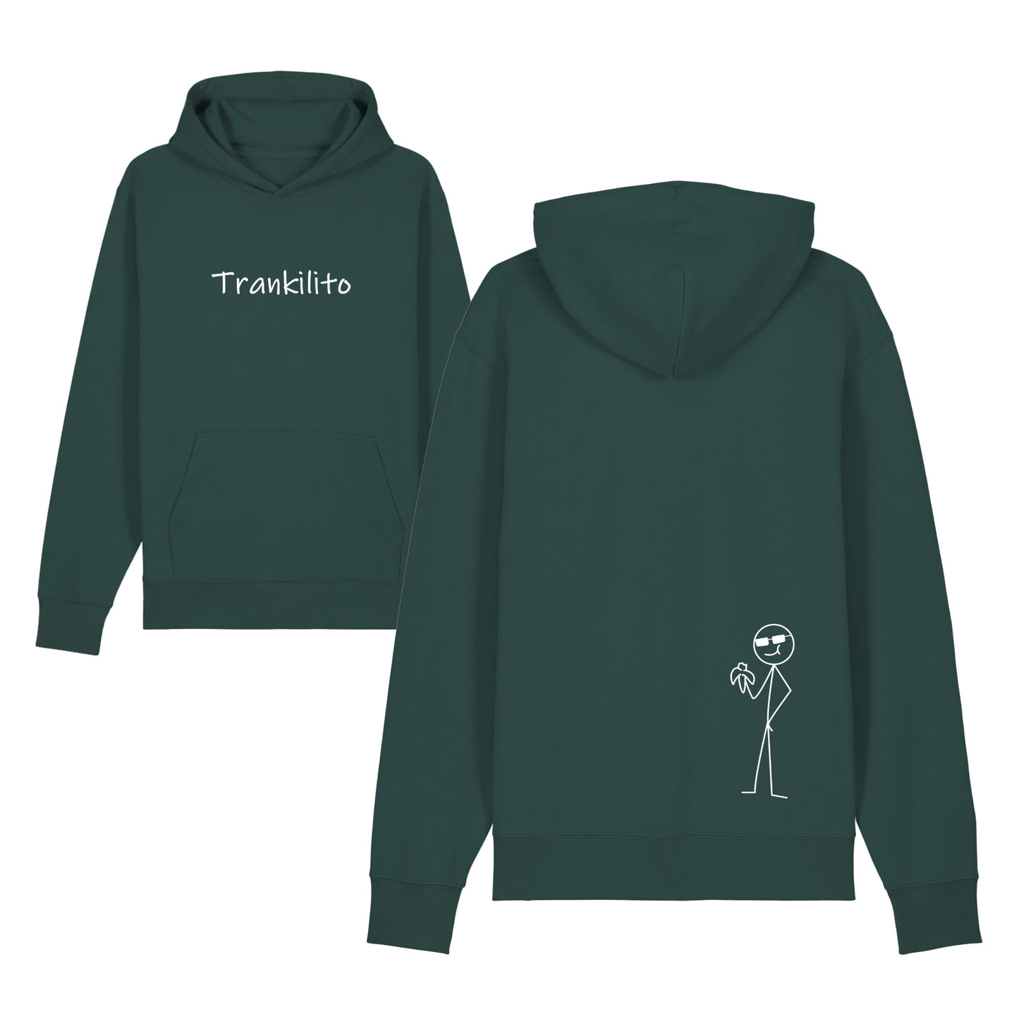 Trankilito T-shirt | Large White Logo