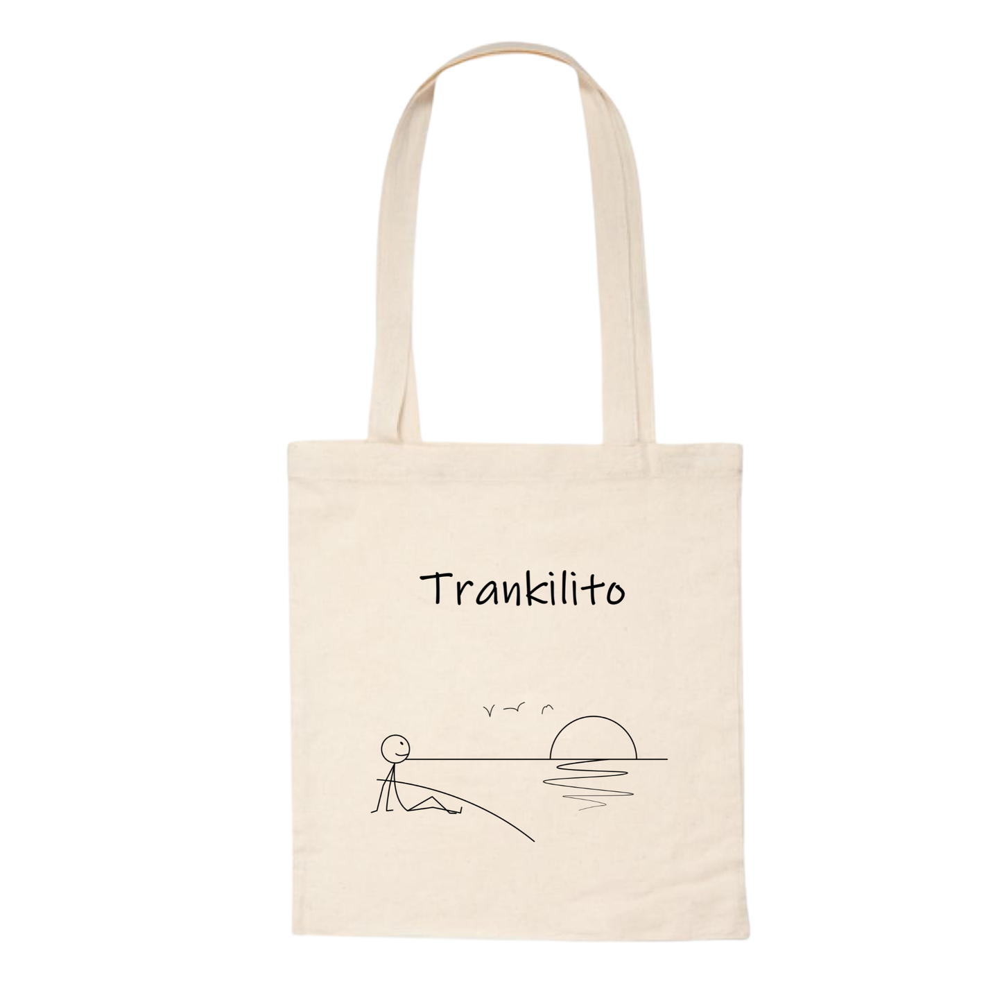 Tote Bag Trankilito al atardecer
