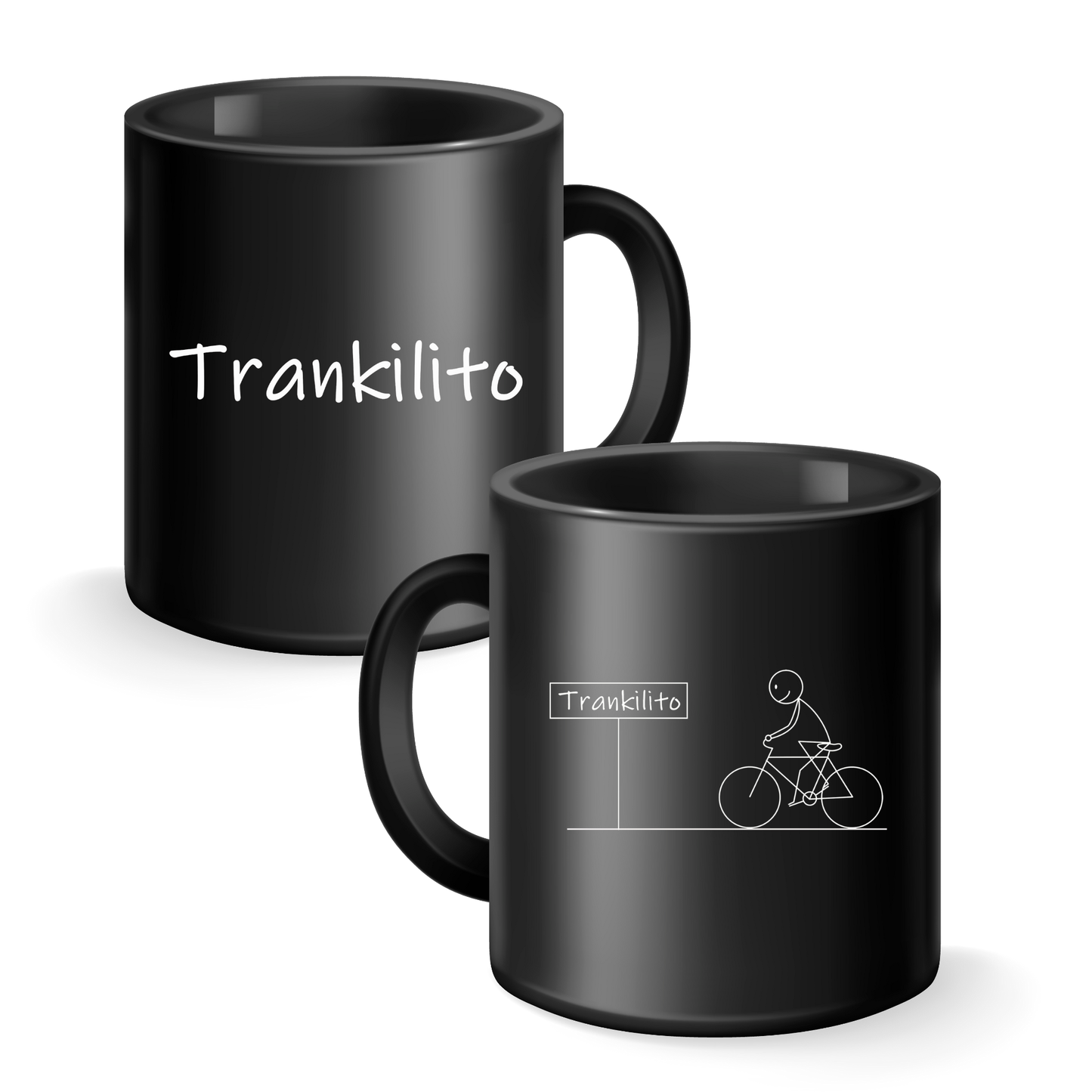 Taza Trankilito sobre ruedas