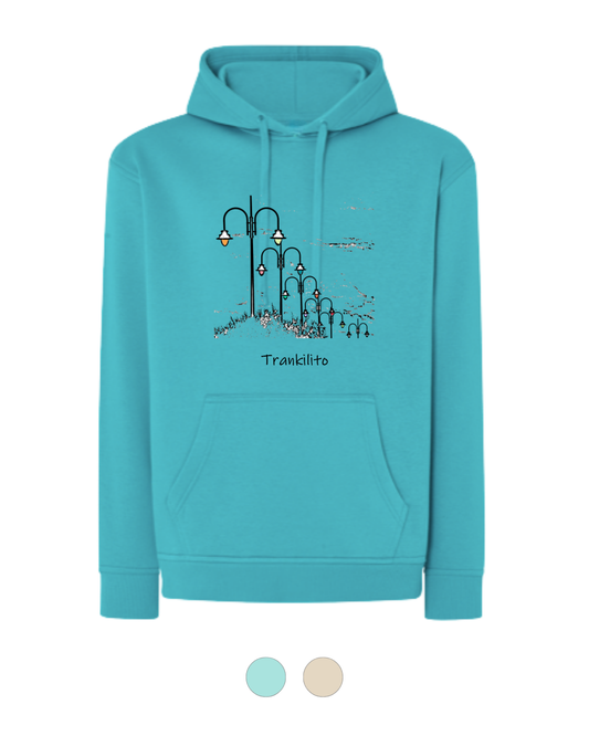 Sudadera Trankilito las farolas del paseo