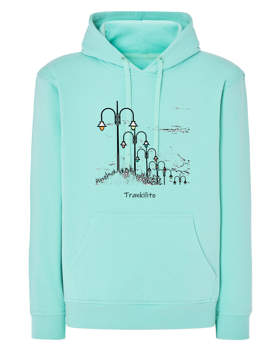 Sudadera Trankilito las farolas del paseo