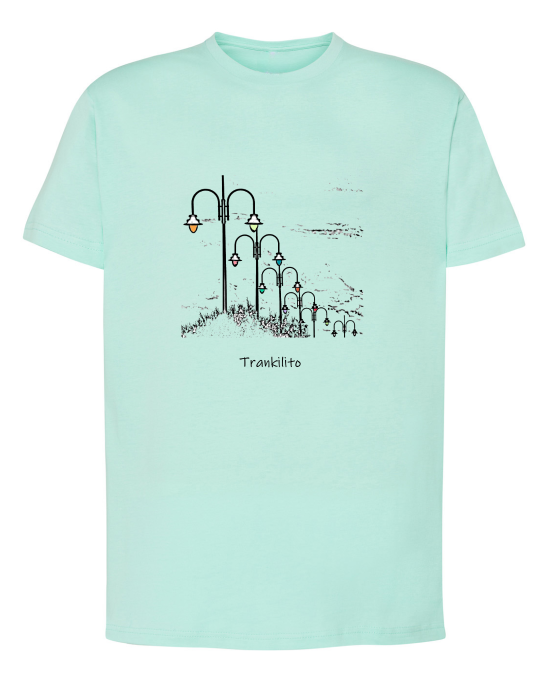 Camiseta Trankilito las farolas del paseo