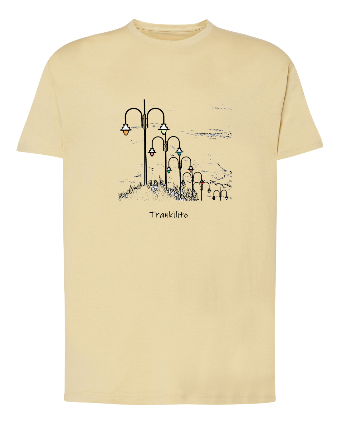 Camiseta Trankilito las farolas del paseo