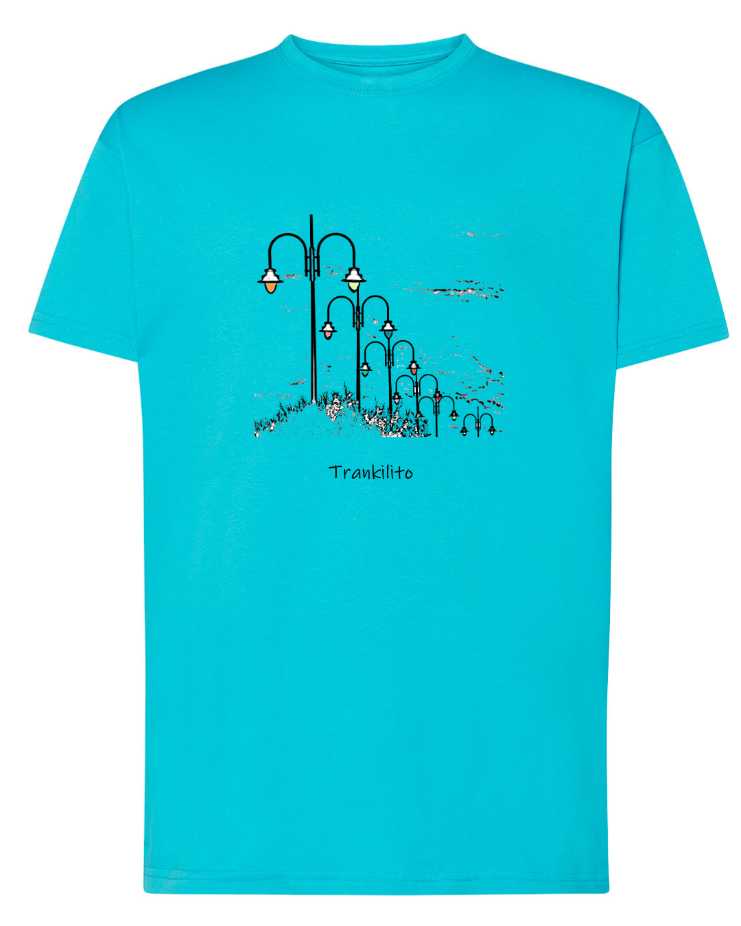 Camiseta Trankilito las farolas del paseo