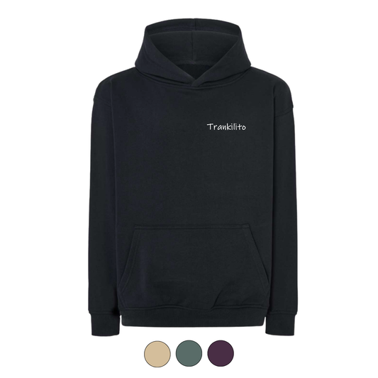Sudadera Trankilito Oversized - Logo Pequeño