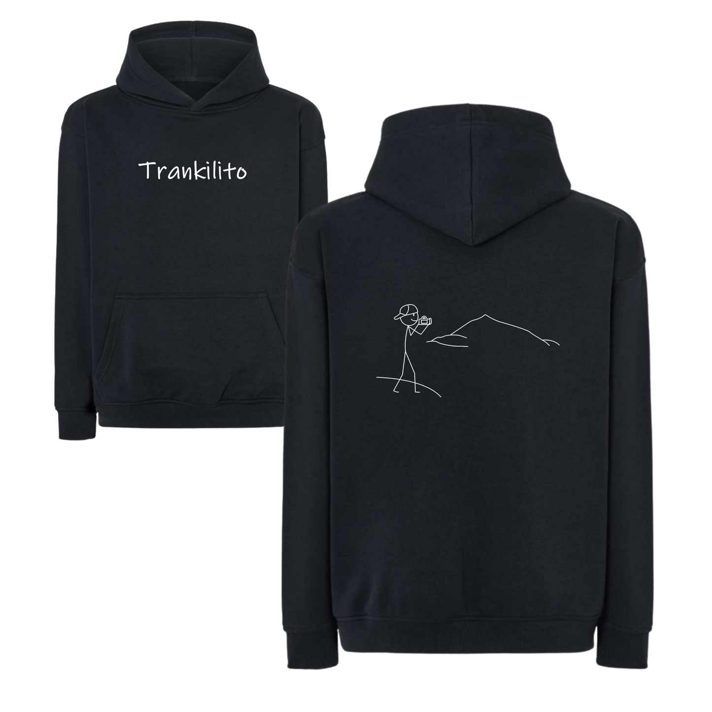 Sudadera Trankilito Fotógrafo - Oversized