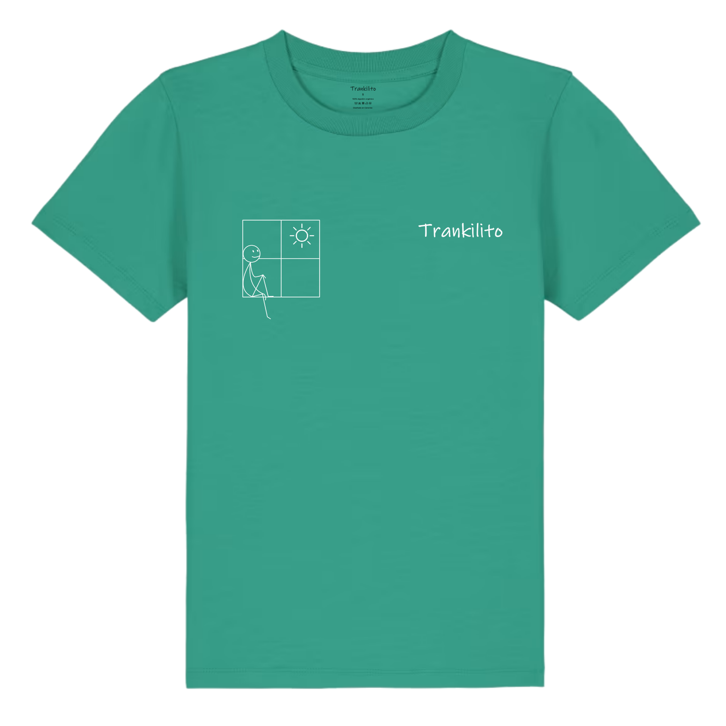 Camiseta Trankilito sentadito | Niños | Orgánico