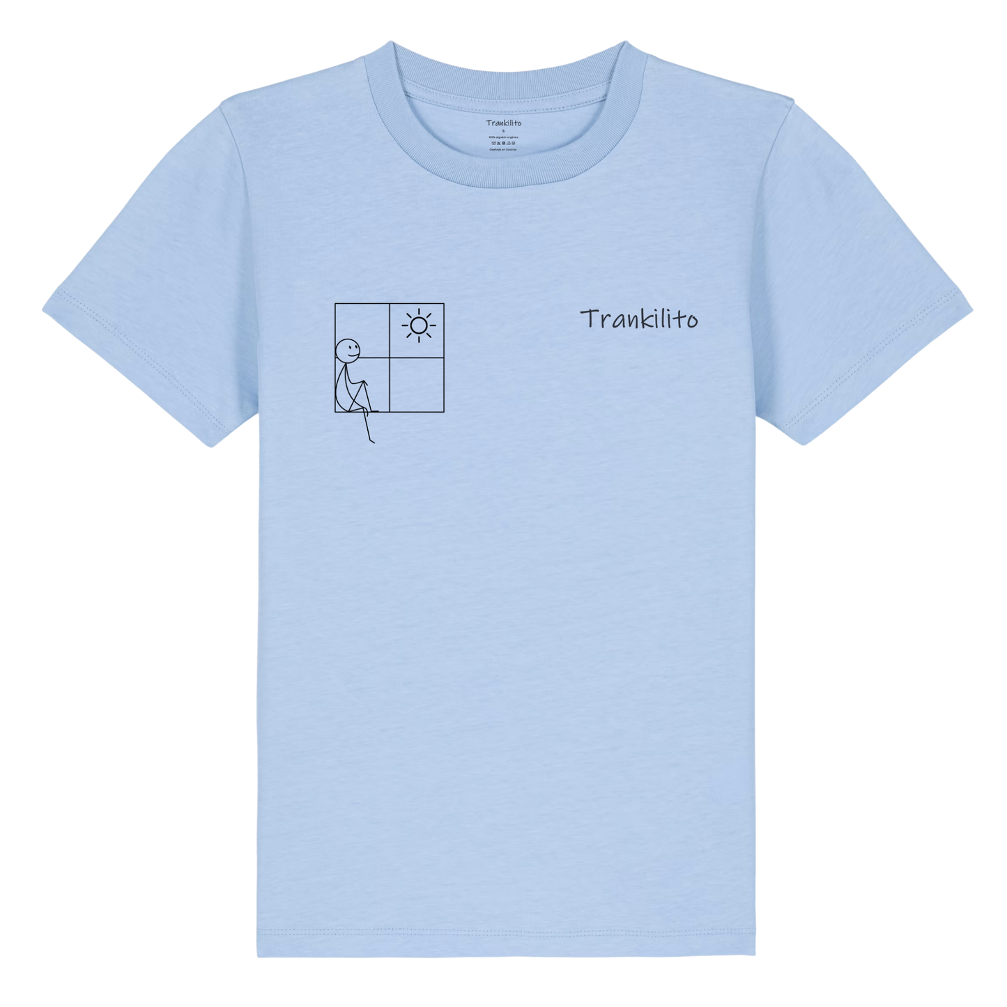 Camiseta Trankilito sentadito | Niños | Orgánico