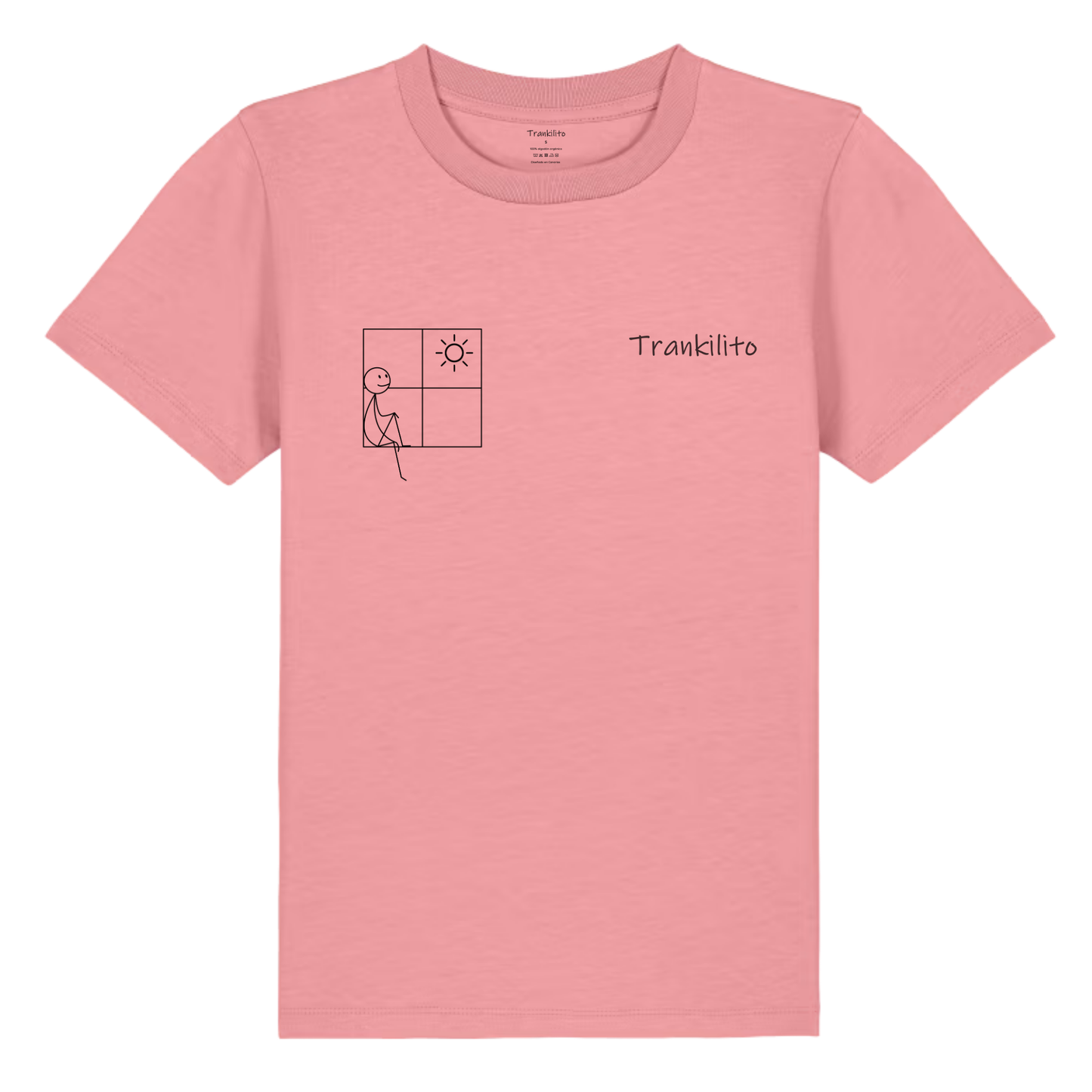 Camiseta Trankilito sentadito | Niños | Orgánico