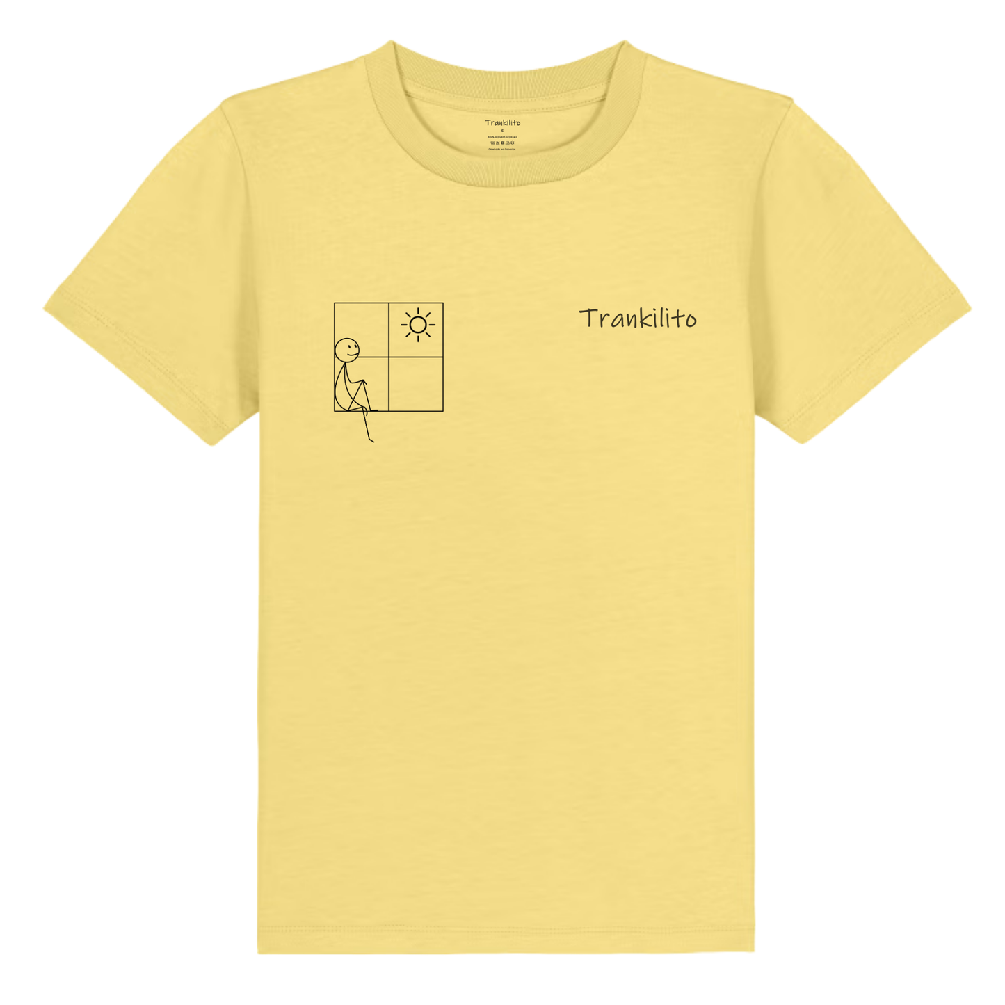 Camiseta Trankilito sentadito | Niños | Orgánico