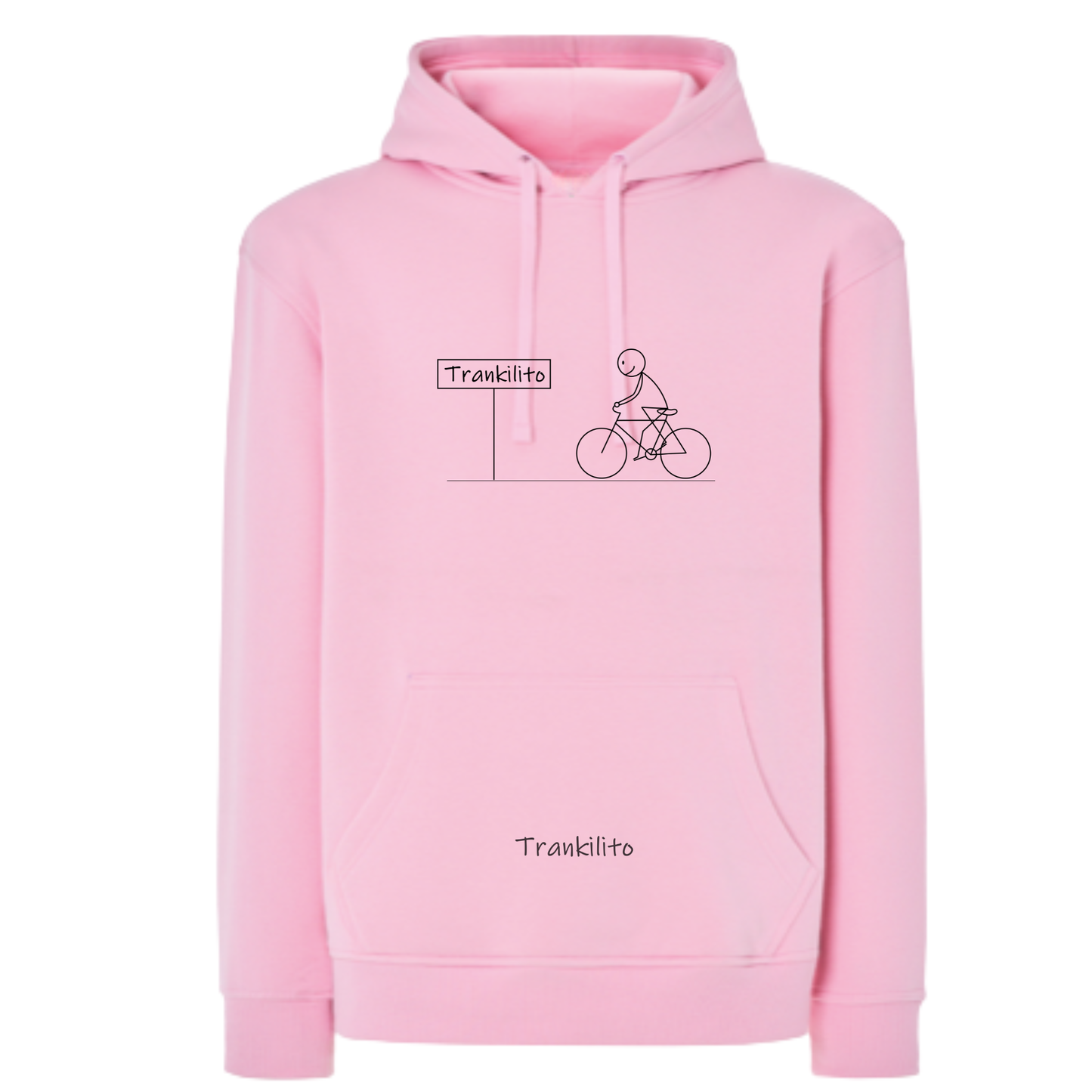 Sudadera Trankilito sobre ruedas