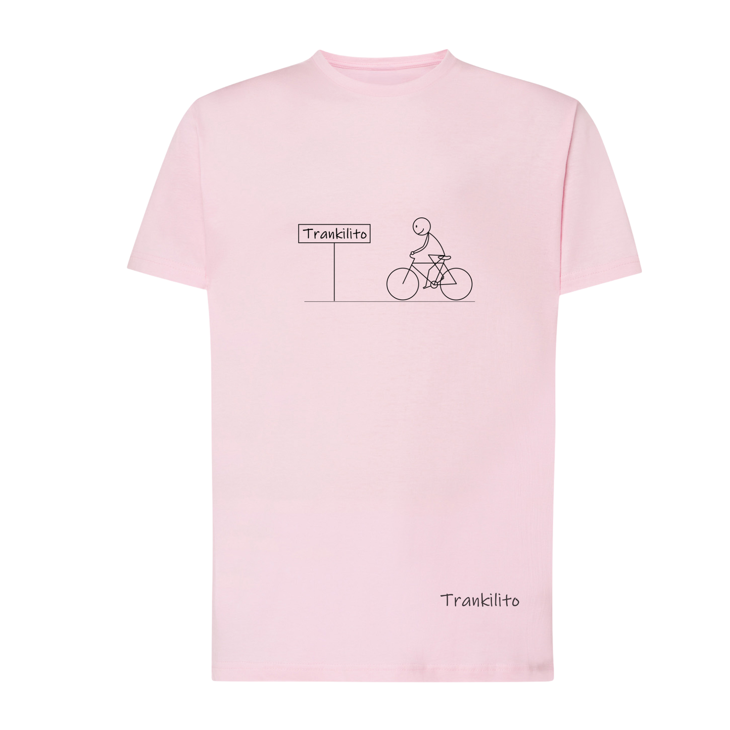 Camiseta Trankilito sobre ruedas