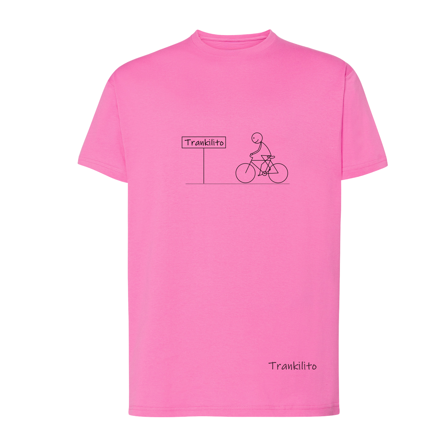 Camiseta Trankilito sobre ruedas