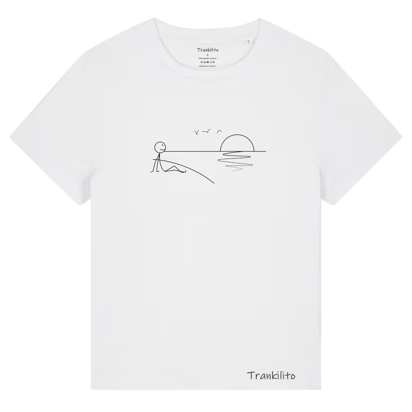 Camiseta Trankilito al atardecer | Mujer