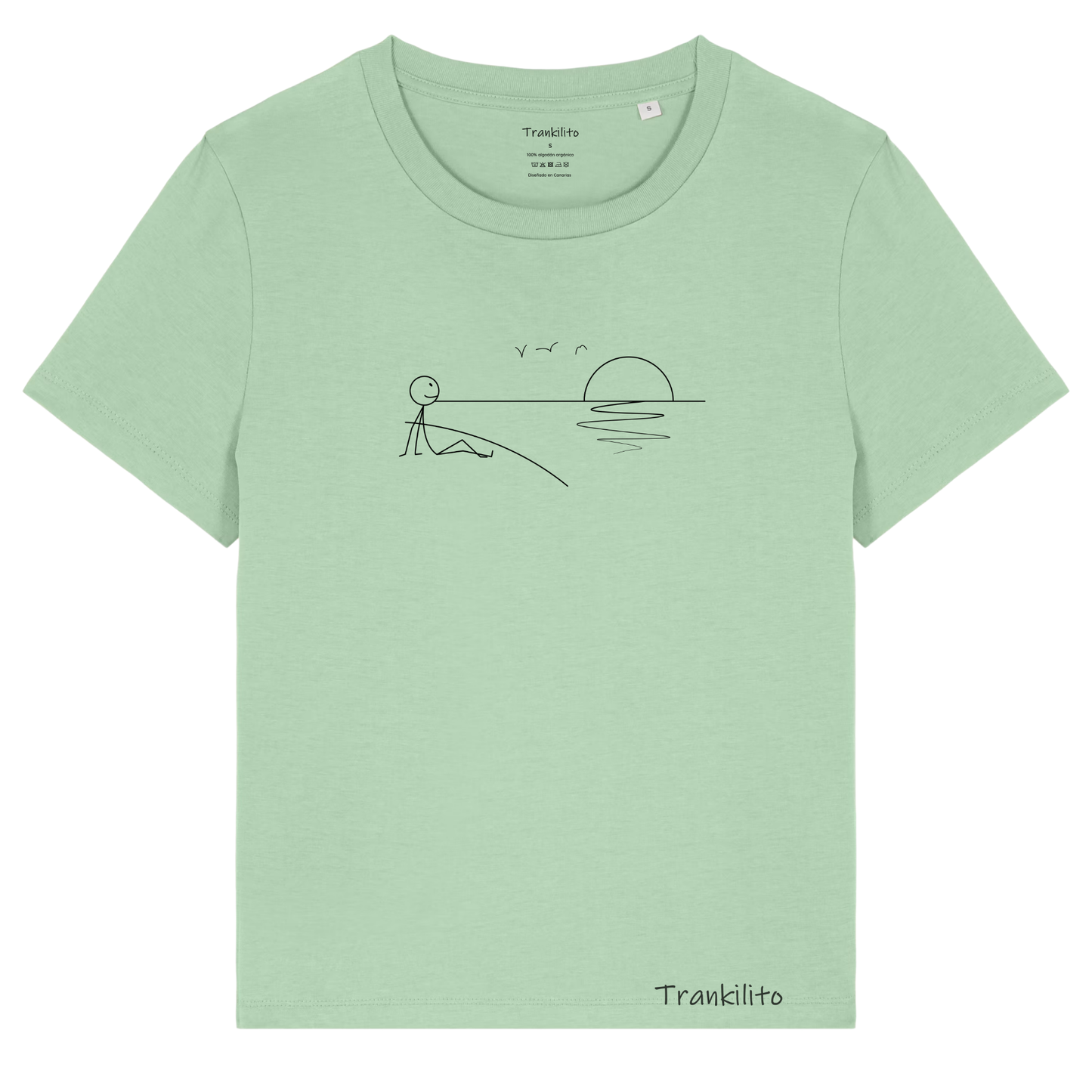 Camiseta Trankilito al atardecer | Mujer
