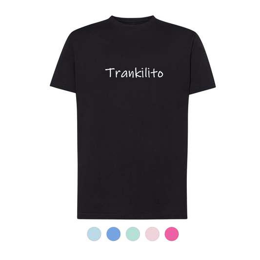 Camiseta Trankilito Básica - Logo Grande