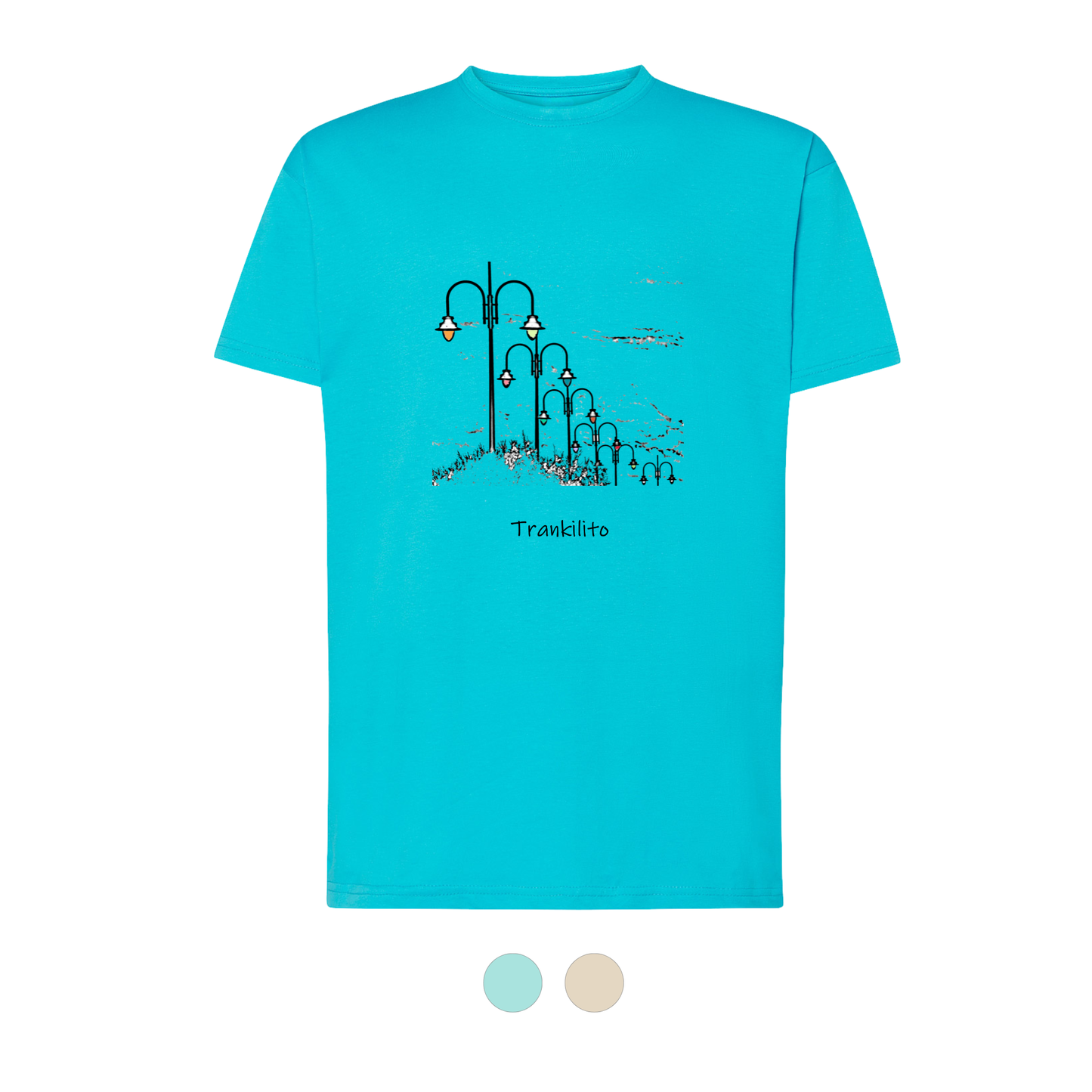 Camiseta Trankilito las farolas del paseo