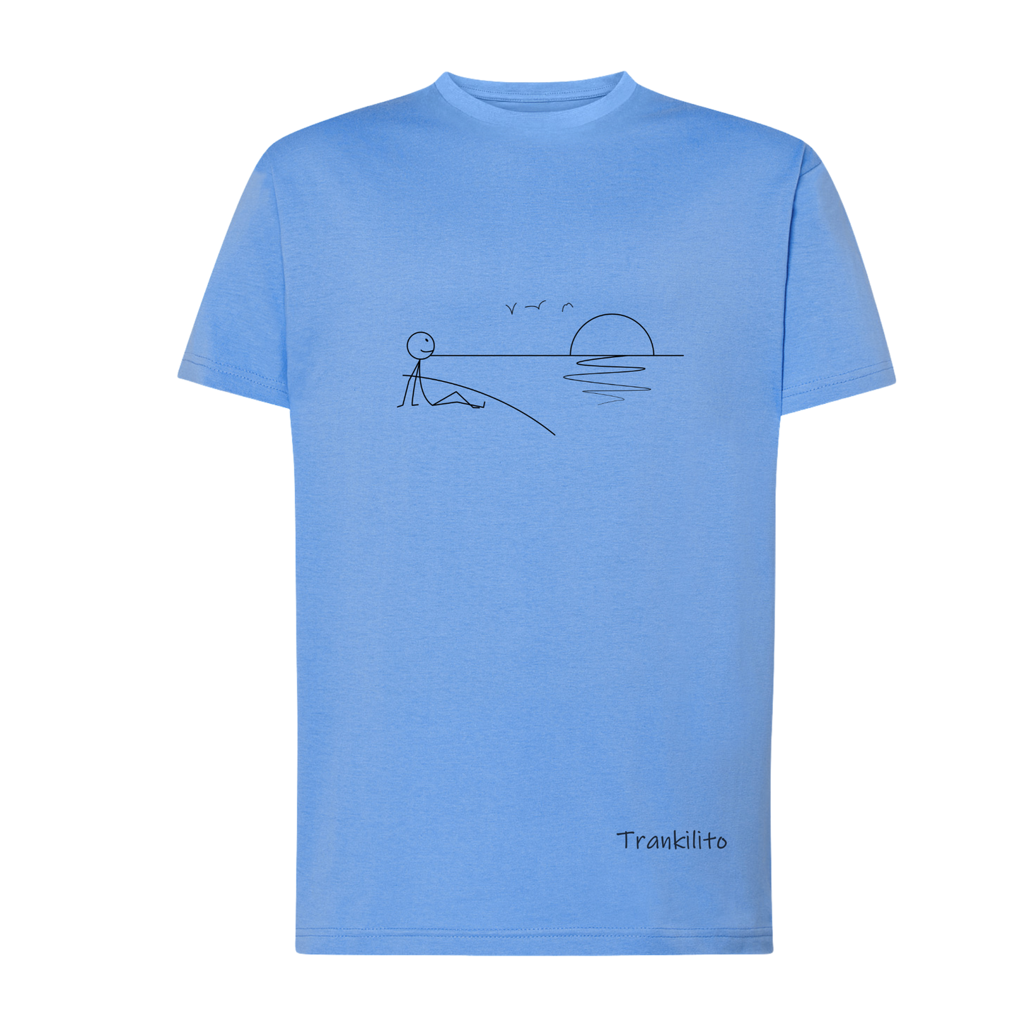 Camiseta Trankilito al atardecer
