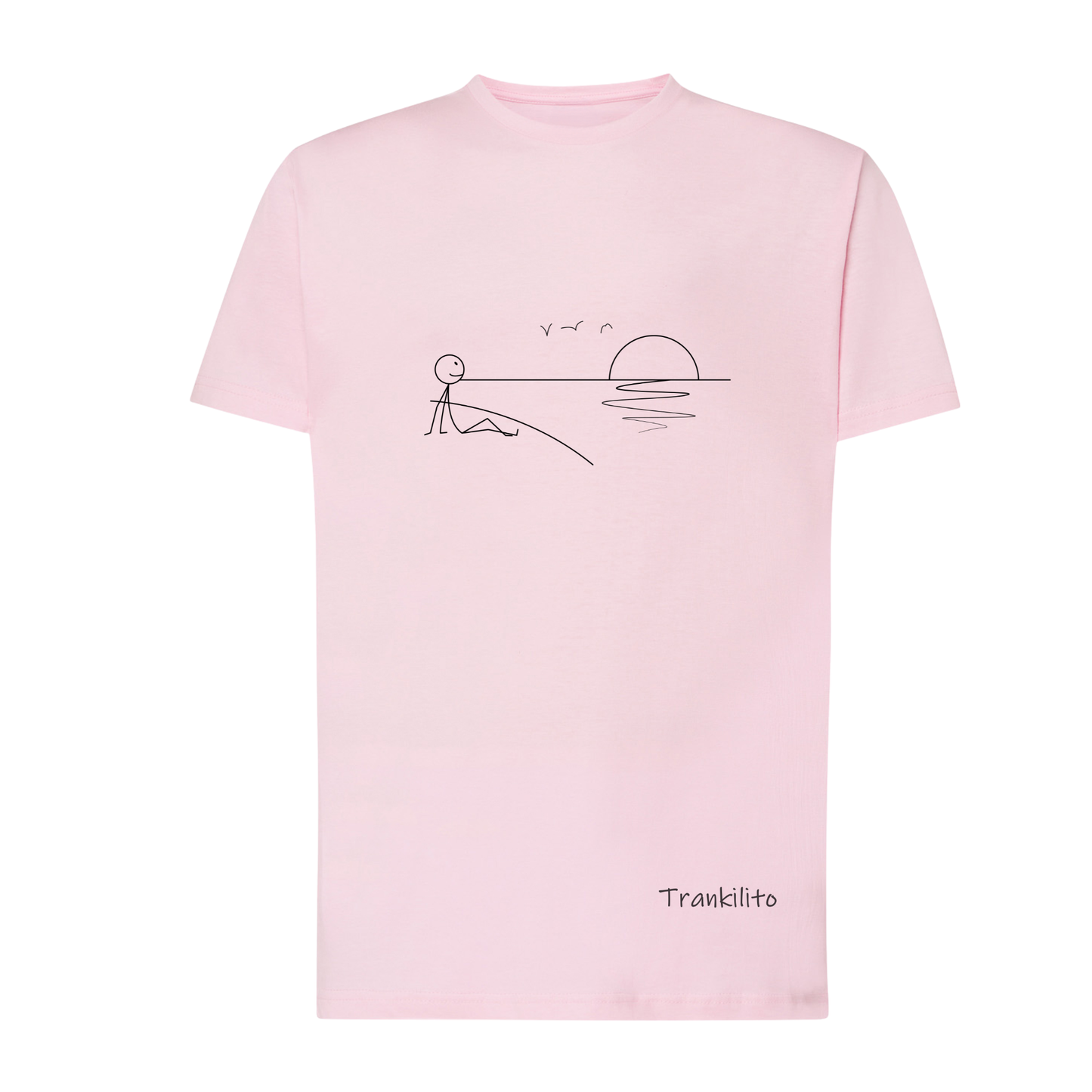 Camiseta Trankilito al atardecer