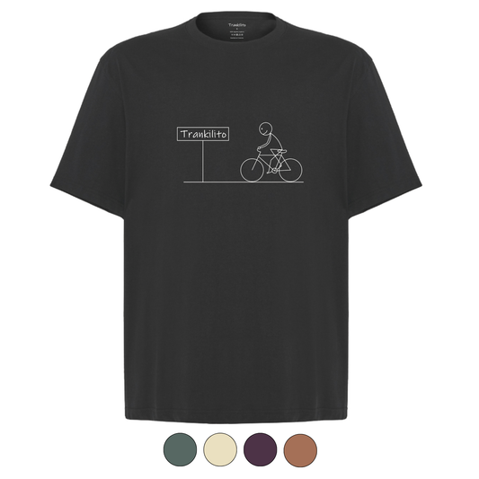 Camiseta Trankilito Sobre Ruedas - Oversized