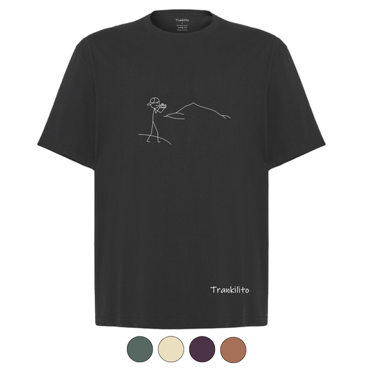 Camiseta Trankilito Fotógrafo - Oversized