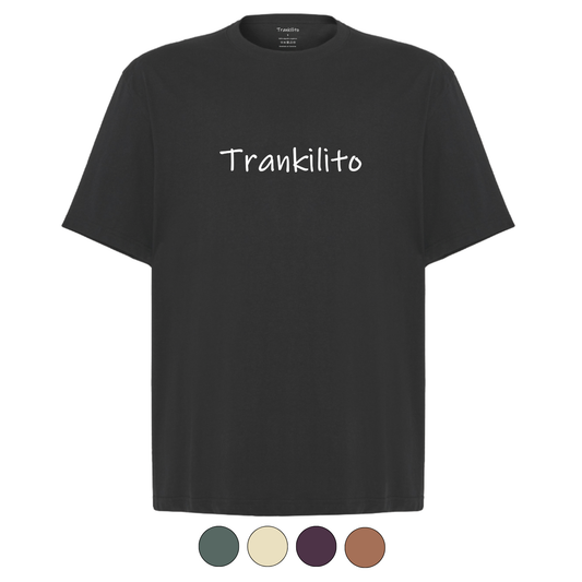 Camiseta Trankilito Oversized - Logo Grande