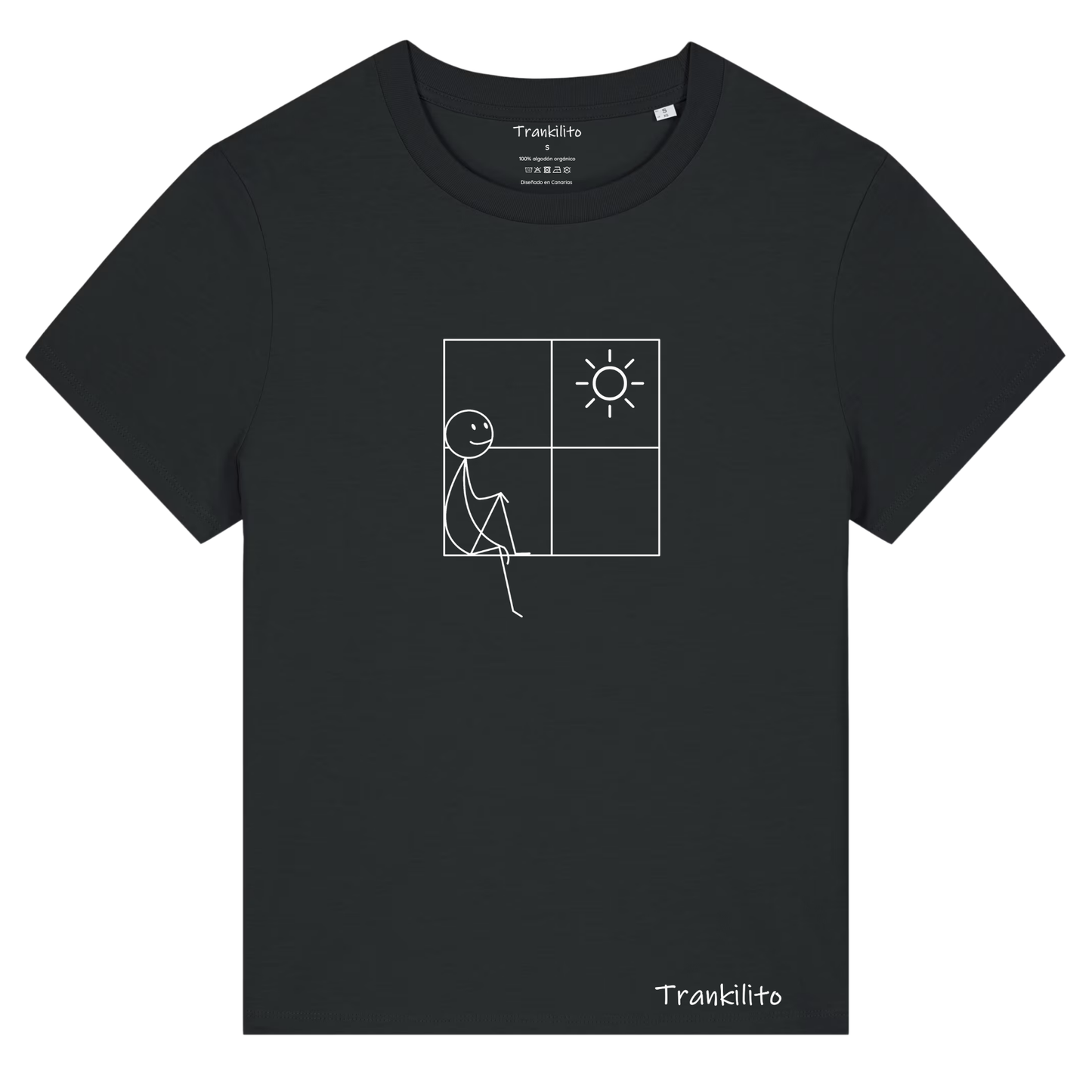 Camiseta Trankilito sentado | Mujer