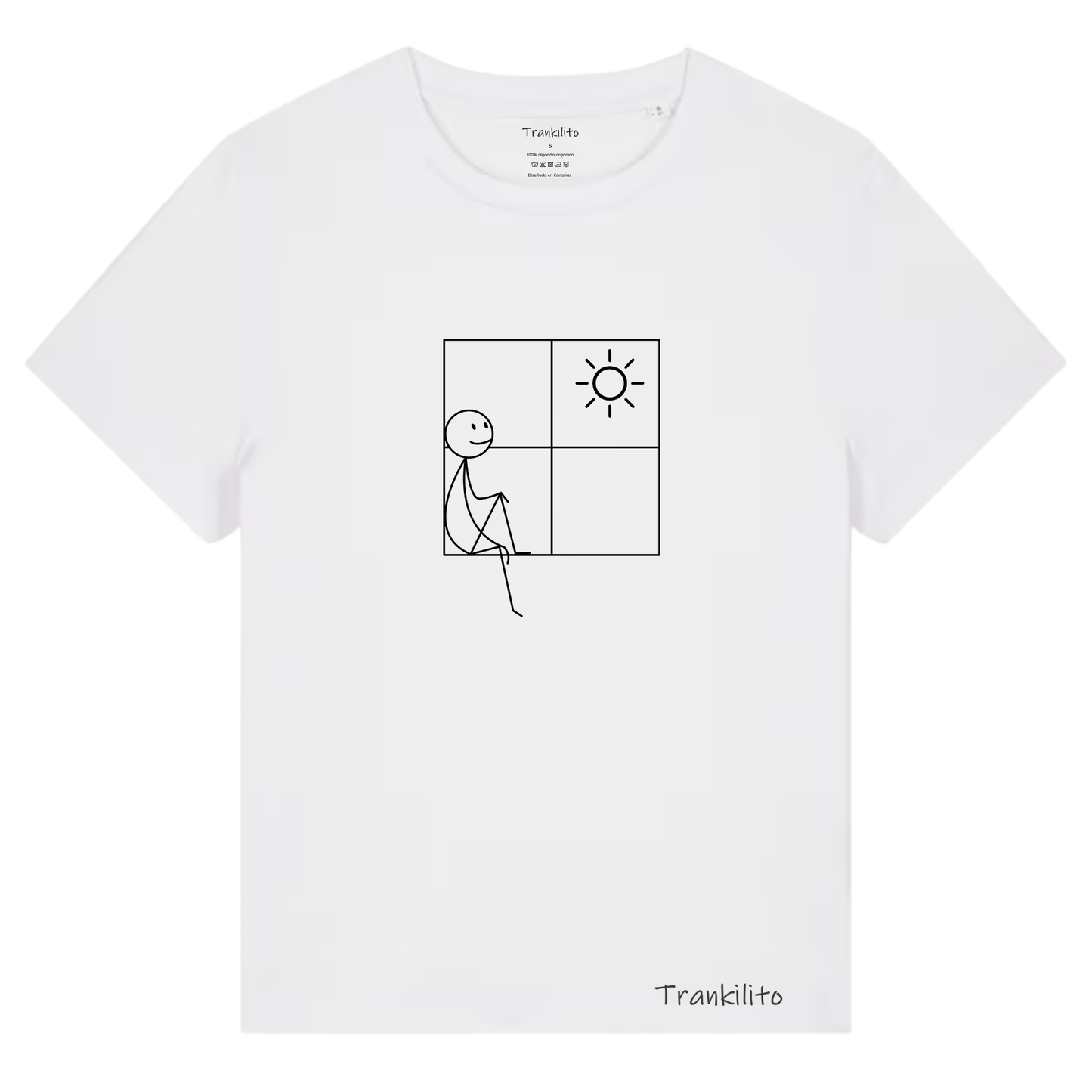 Camiseta Trankilito sentado | Mujer