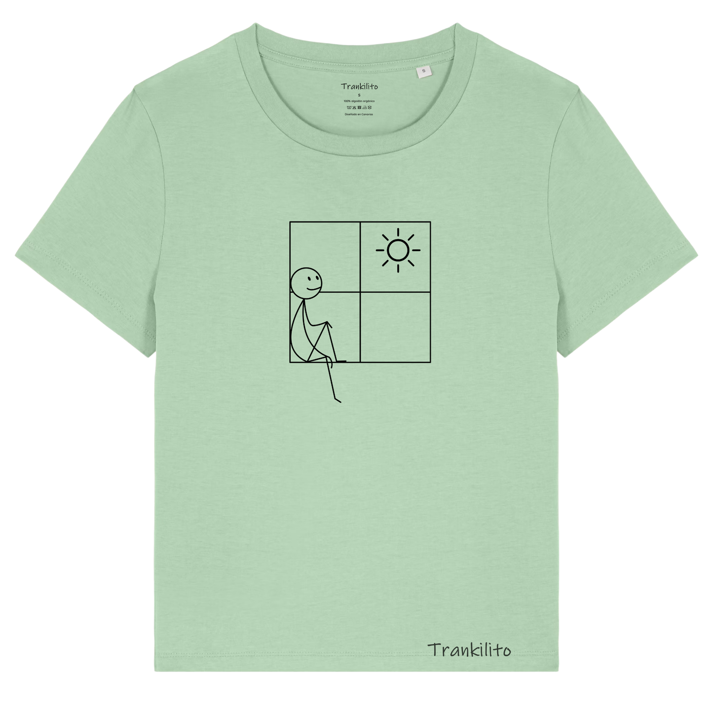 Camiseta Trankilito sentado | Mujer