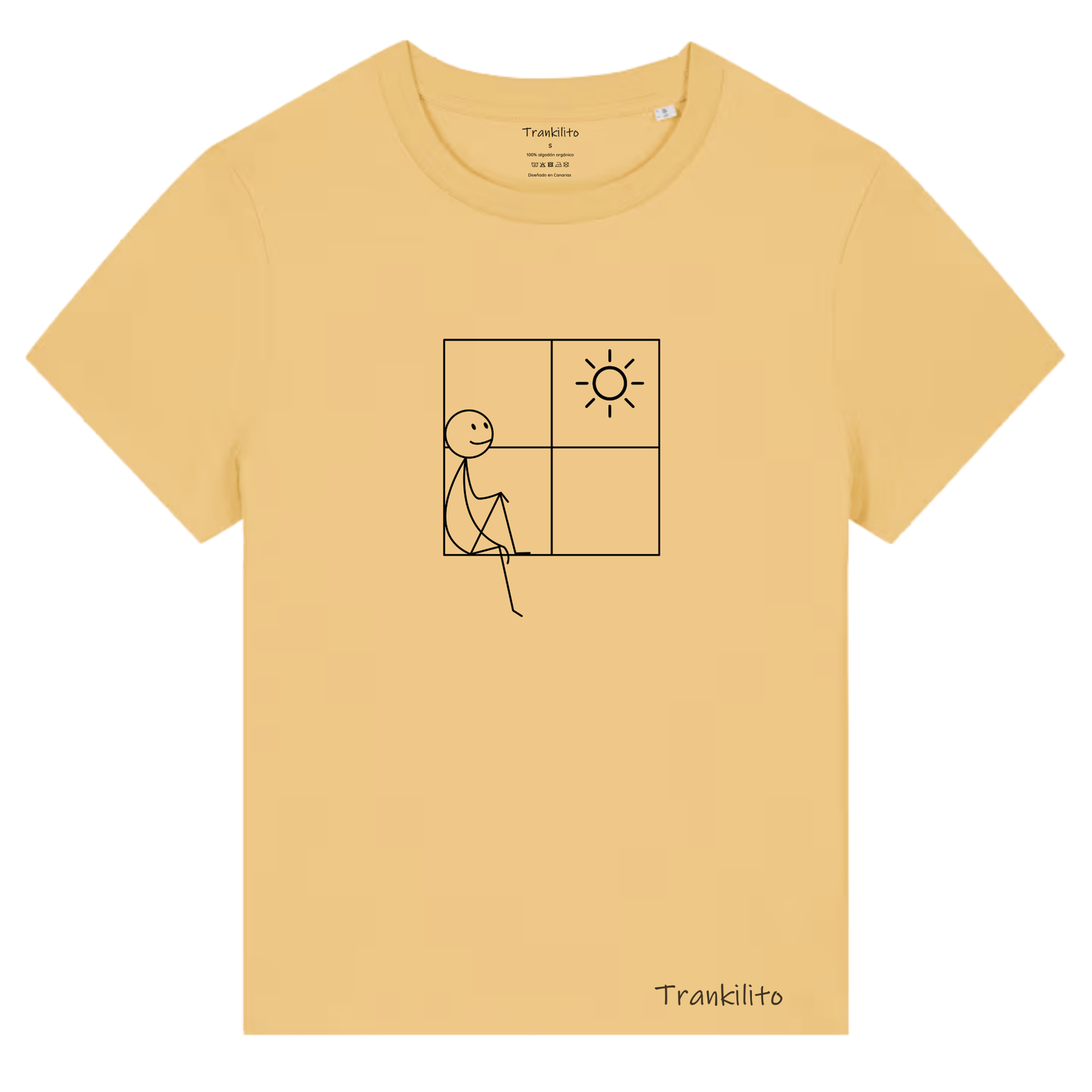 Camiseta Trankilito sentado | Mujer