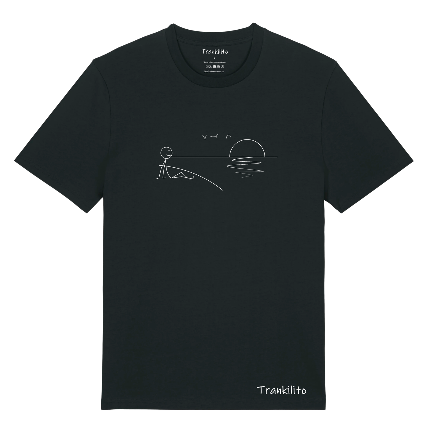 Camiseta Trankilito al atardecer | Hombre