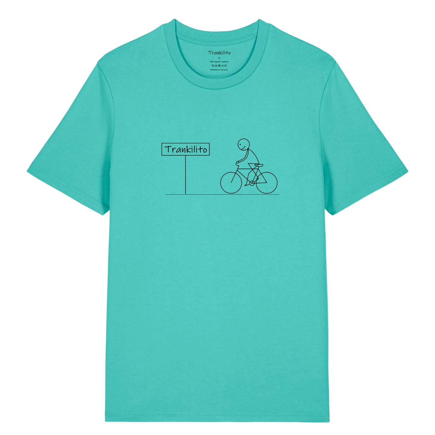Trankilito T-shirt | Large White Logo