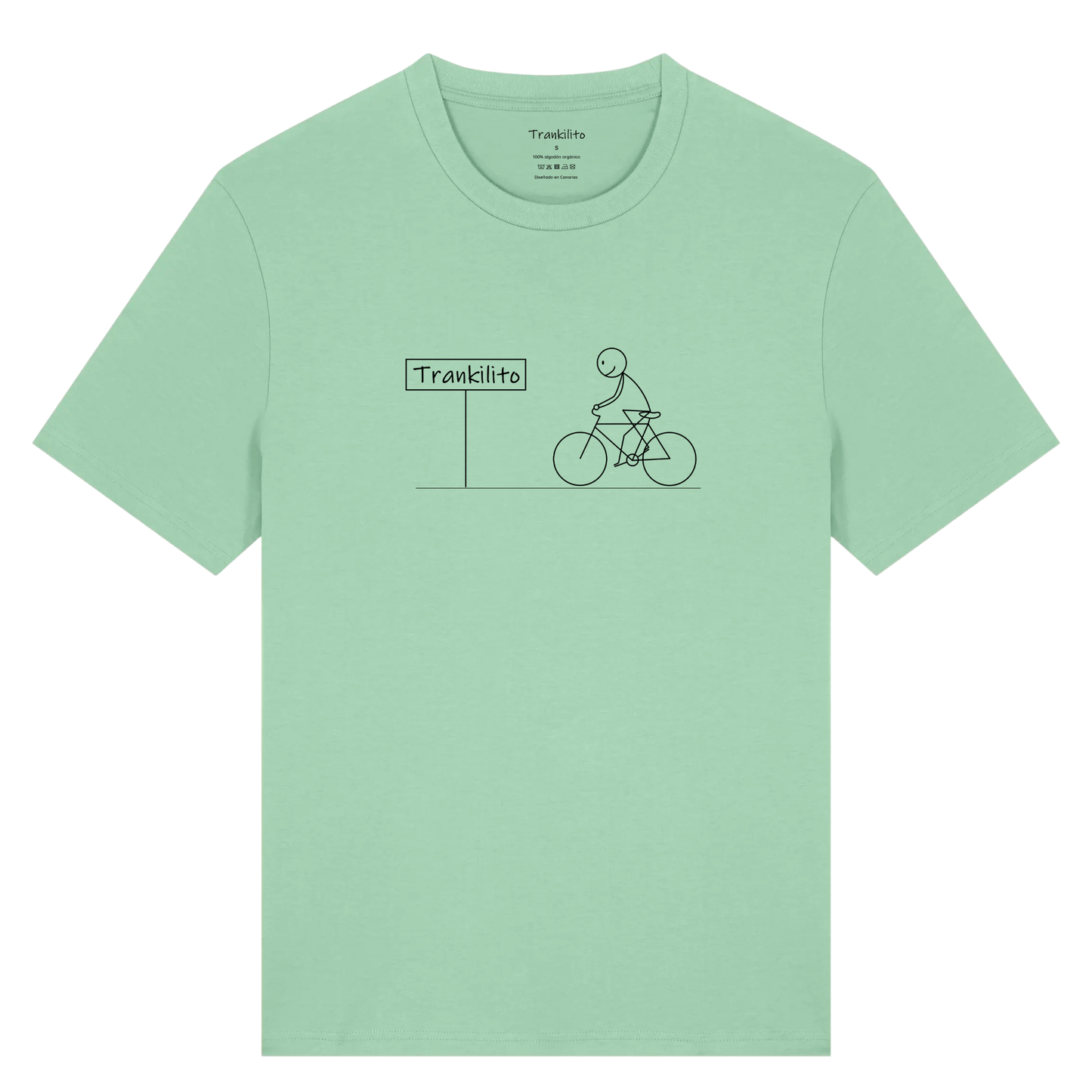 Trankilito T-shirt | Large White Logo