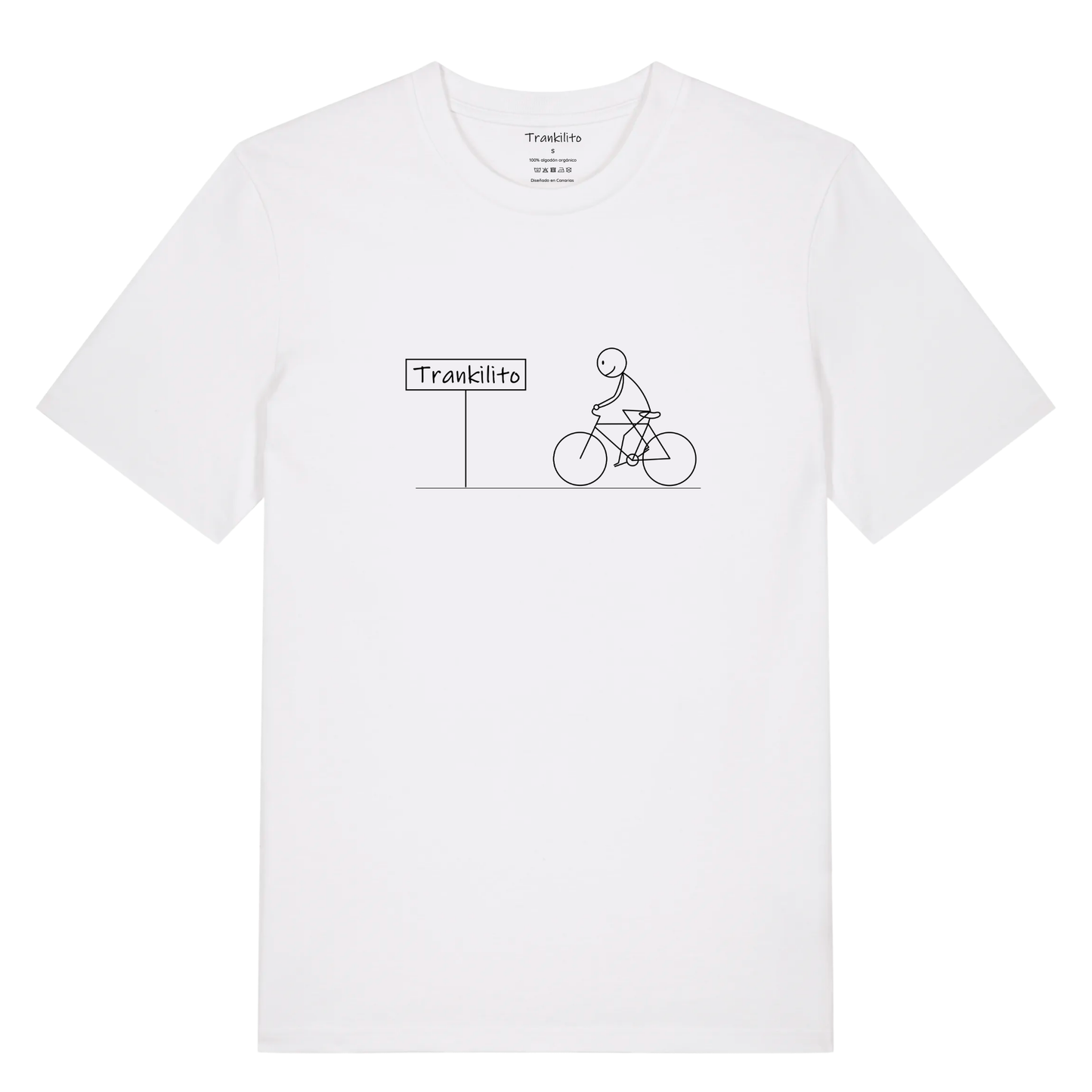 Trankilito T-shirt | Large White Logo