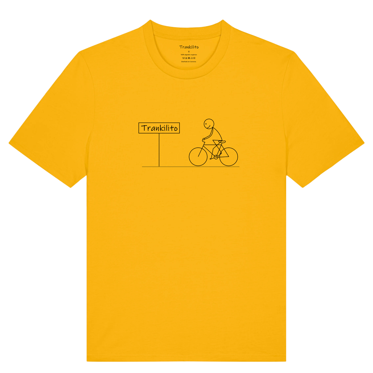 Trankilito T-shirt | Large White Logo