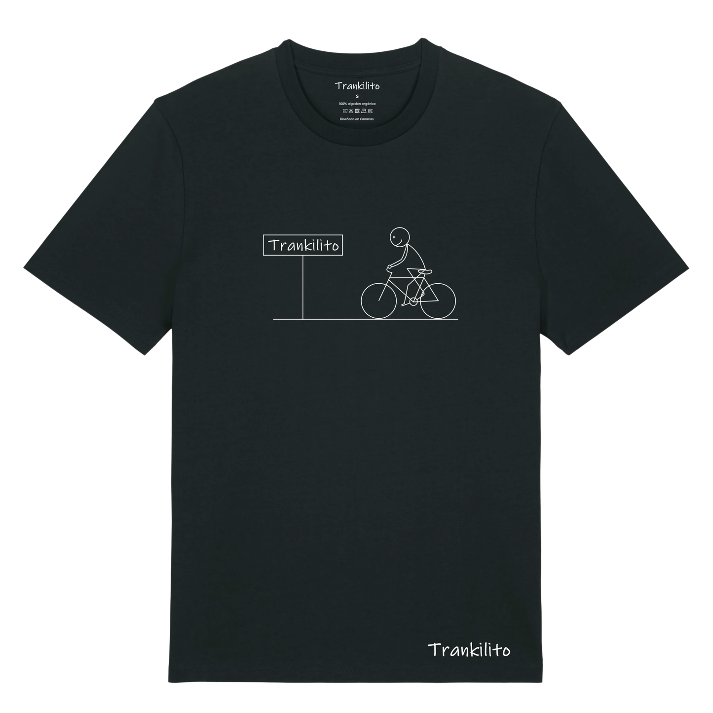 Trankilito T-shirt | Large White Logo