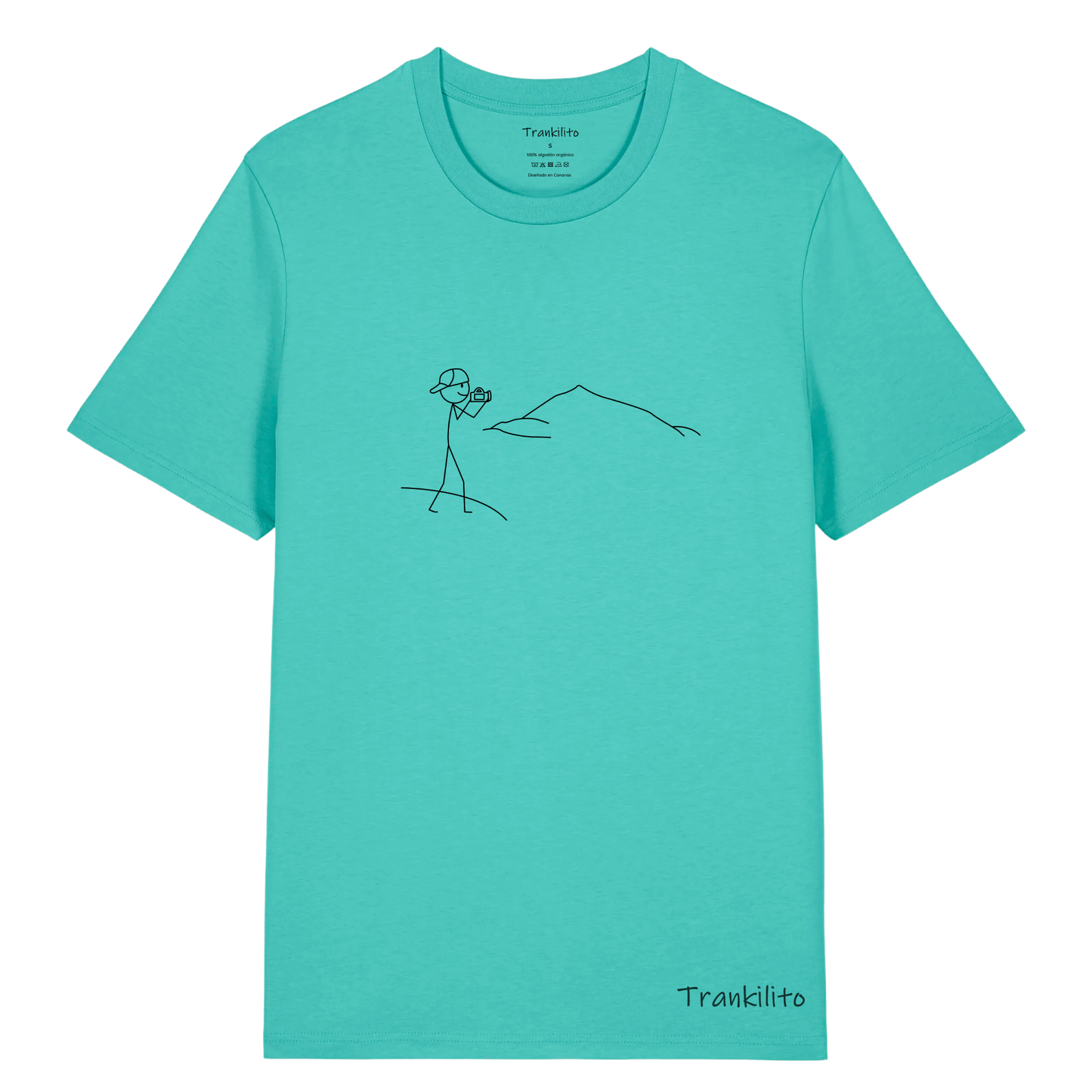 Trankilito T-shirt | Large White Logo