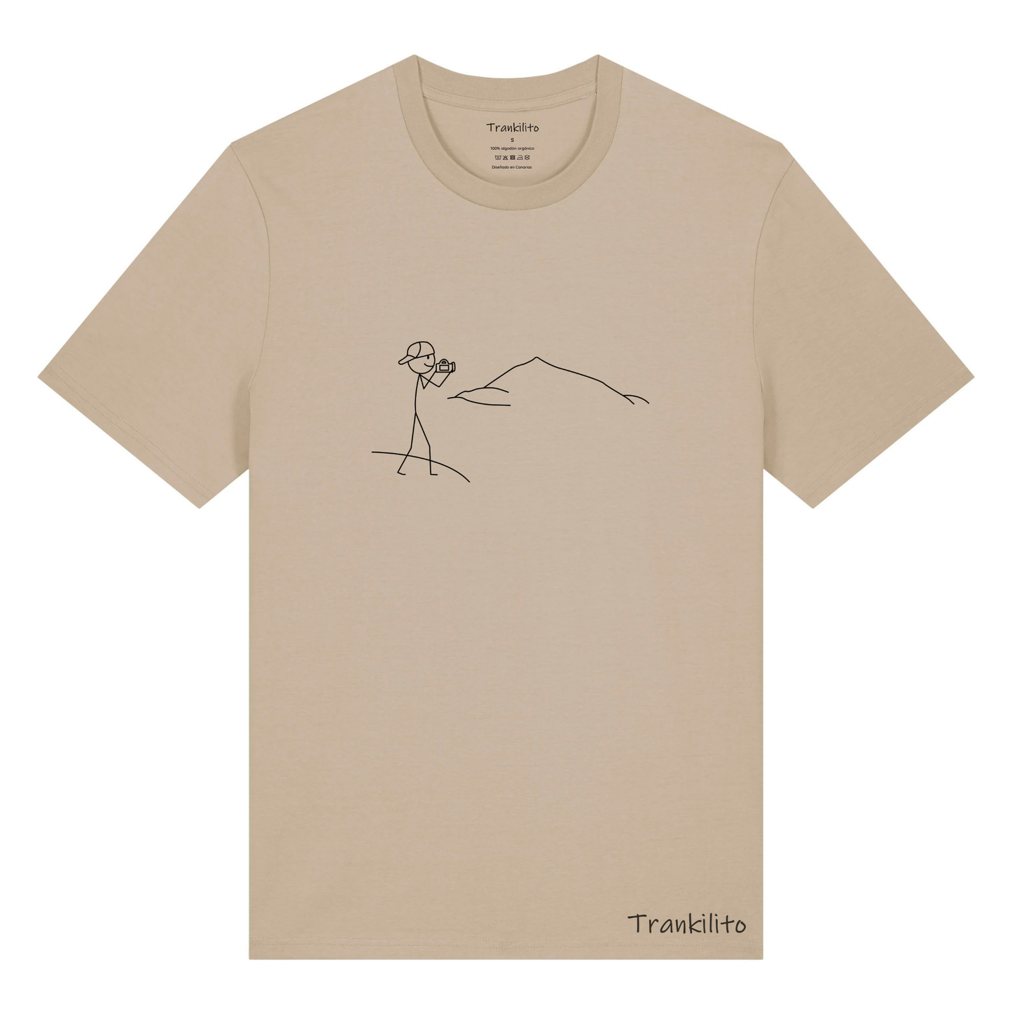 Trankilito T-shirt | Large White Logo