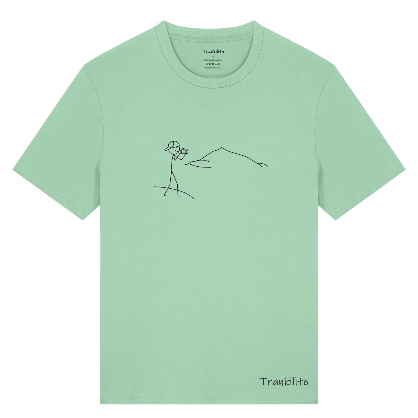 Trankilito T-shirt | Large White Logo