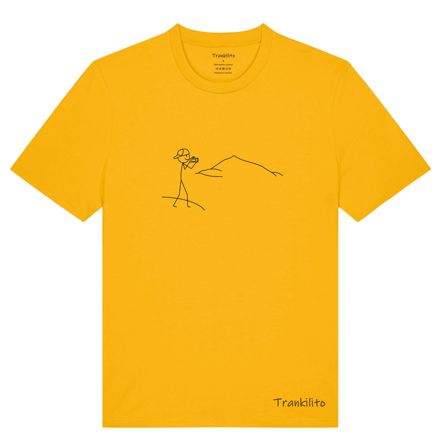 Trankilito T-shirt | Large White Logo