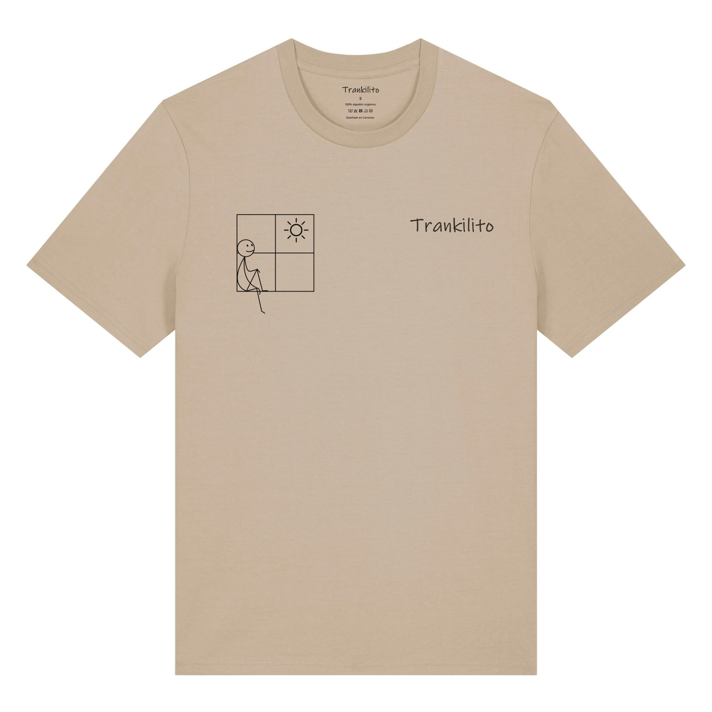 Camiseta Trankilito sentadito | Hombre