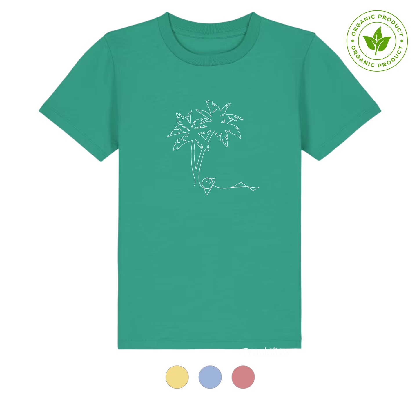 Camiseta Trankilito a la sombra | Niños | Orgánico